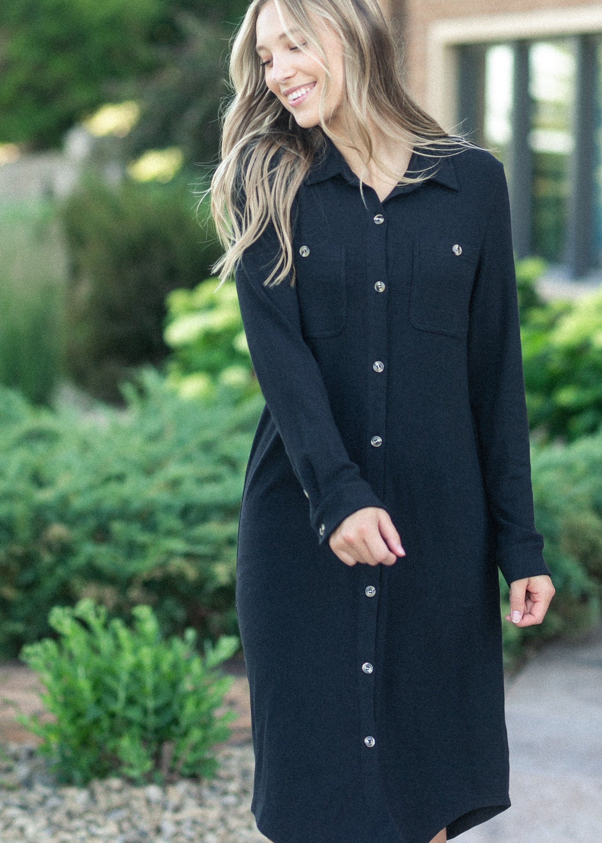 Preorder Teagan Shirt Dress IC Dresses