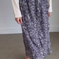 Button Front Floral Maxi Skirt - FINAL SALE