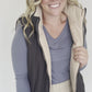 Full Zip Reversible Puffer Vest