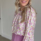 Nylah Tropical Floral Long Sleeve Top - FINAL SALE