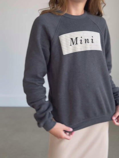 Mini Graphic Crewneck Sweatshirt