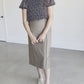 Reninne Woven Midi Skirt