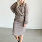Quarter Zip French Terry Sweatshirt FF Tops