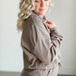 Quarter Zip French Terry Sweatshirt FF Tops