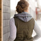 Quilted Hooded Puffer Vest - FINAL SALE FF Tops