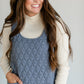 Quilted Knit Tank Midi Dress FF Dresses
