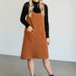 Quilted Knit Tank Midi Dress FF Dresses