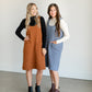 Quilted Knit Tank Midi Dress FF Dresses