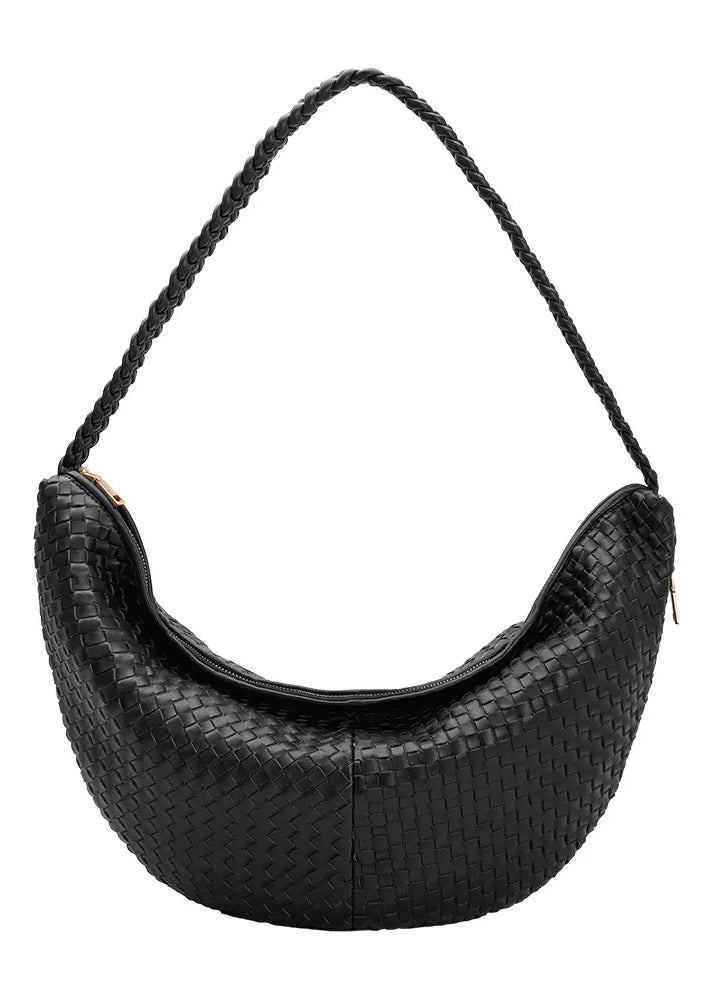 Raquel Black XL Recycled Shoulder Bag Accessories