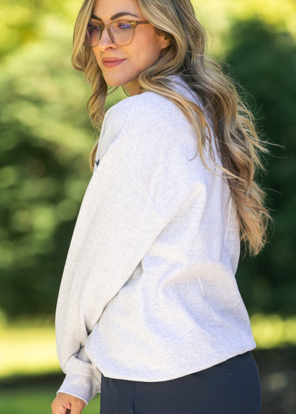 Reading Is My Favorite Sport Graphic Sweatshirt FF Tops