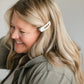 Recycled Plastic Flat Lay Claw Clips-Ultra Gloss Eucalyptus Accessories