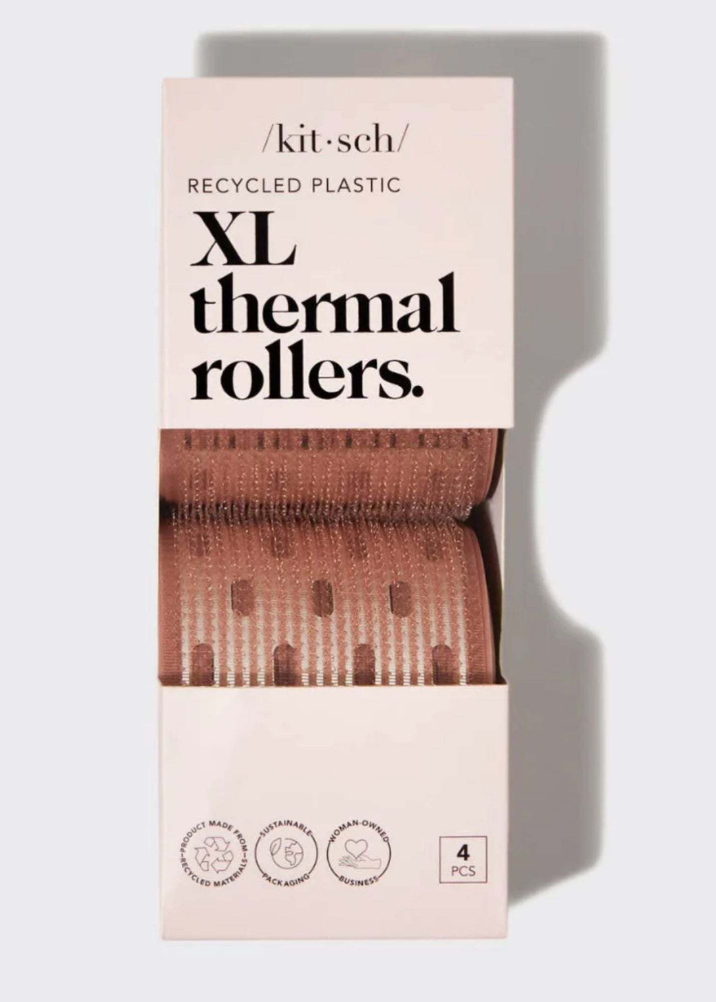 Recycled Plastic XL Thermal Rollers 4pc Set Accessories