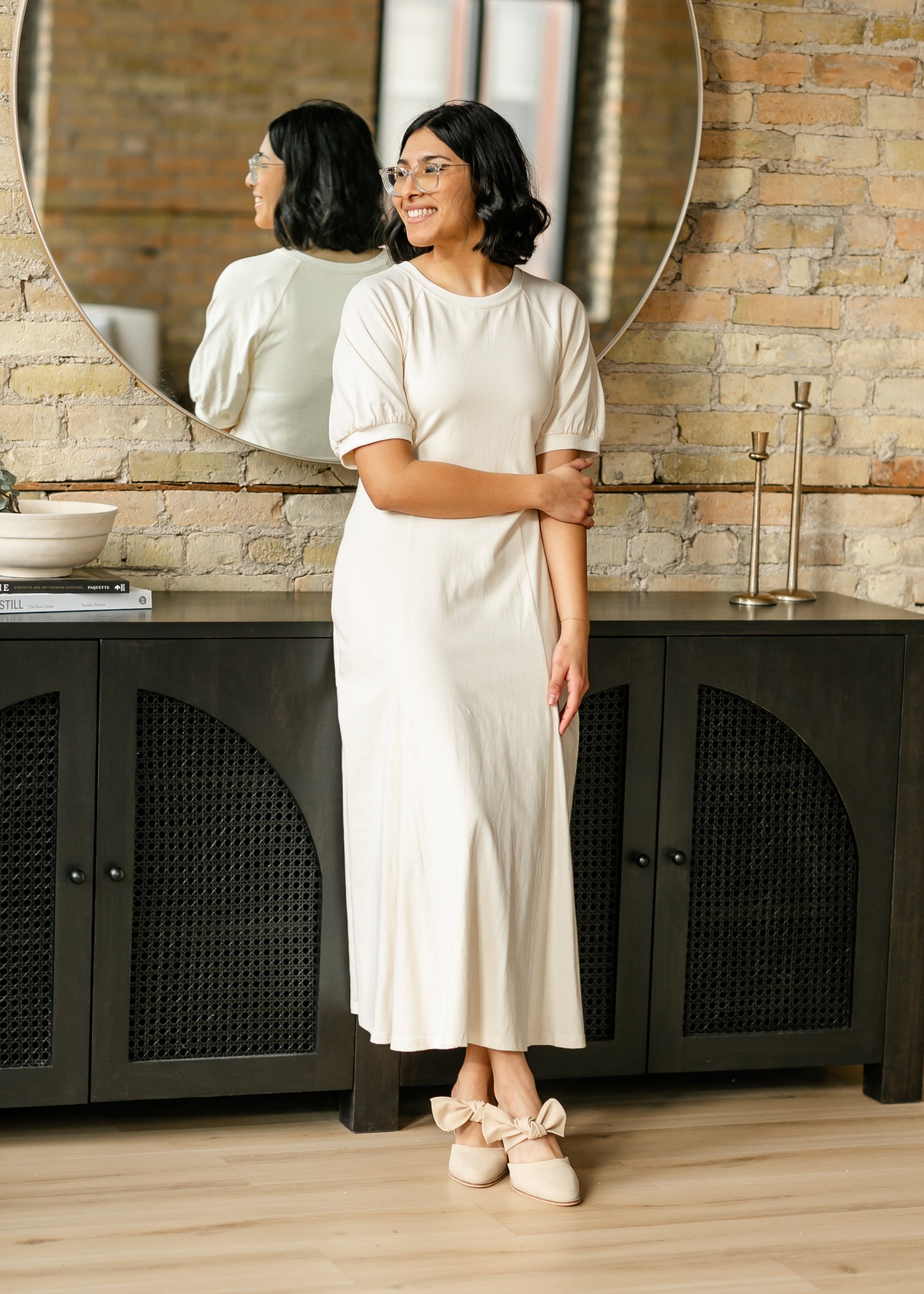 Relaxed A-line Knit Maxi Dress - FINAL SALE S Relaxed A-line Knit Maxi Dress - FINAL SALE S