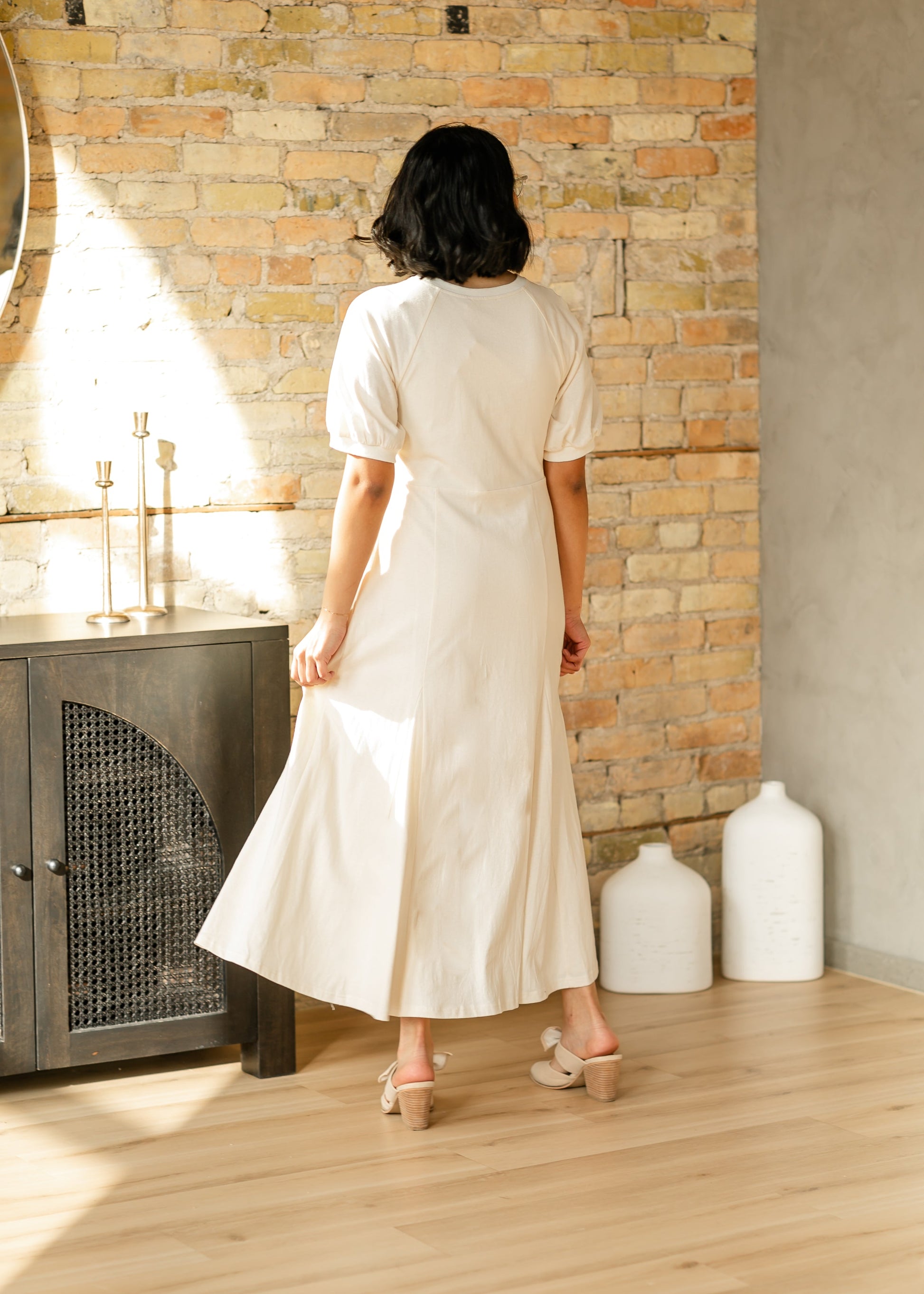 Relaxed A-line Knit Maxi Dress - FINAL SALE S Relaxed A-line Knit Maxi Dress - FINAL SALE S