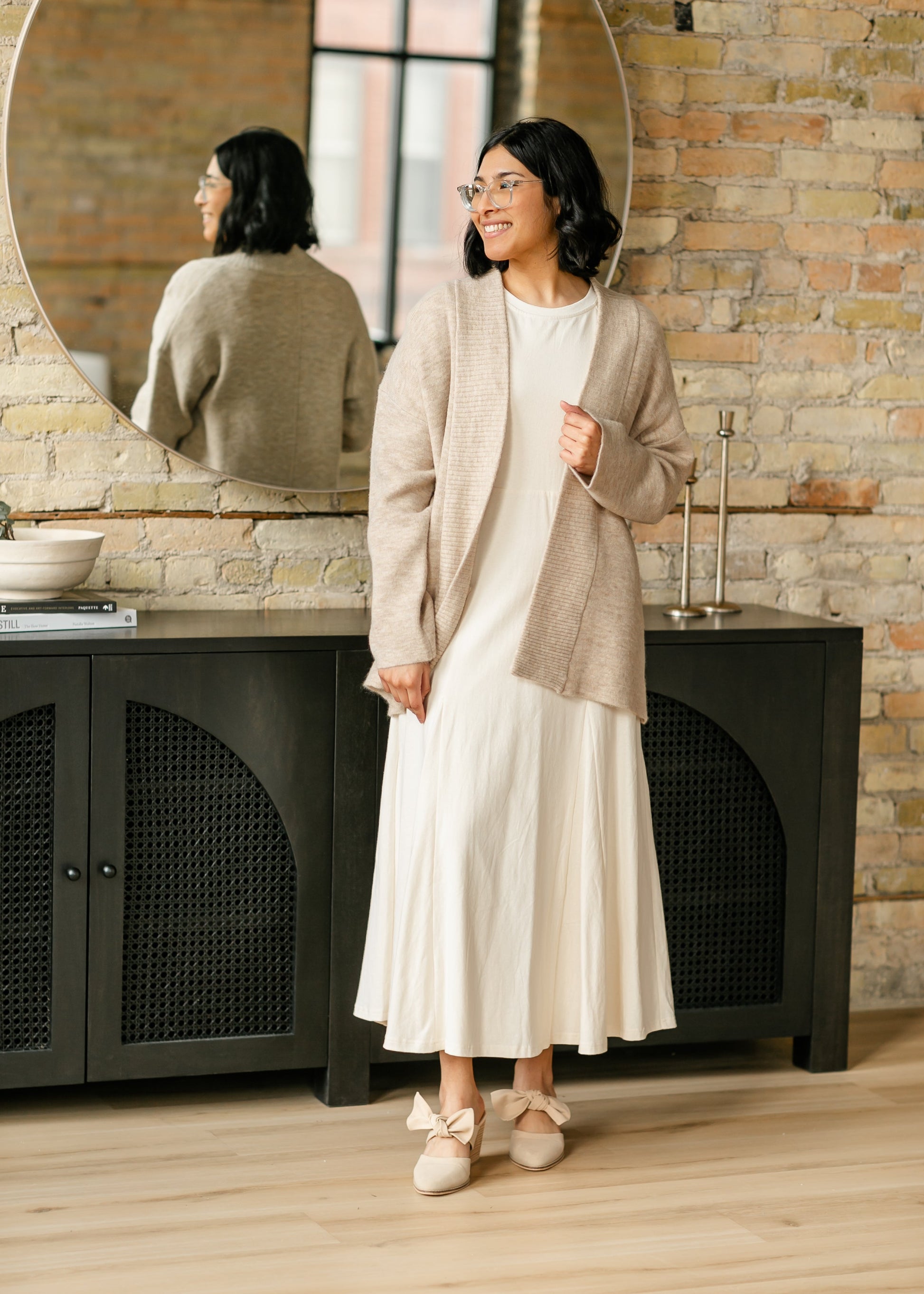 Relaxed A-line Knit Maxi Dress - FINAL SALE Inherit Co. Relaxed A-line Knit Maxi Dress - FINAL SALE Inherit Co.