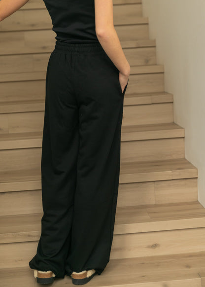 Relaxed Wide Leg Sweatpants FF Pants