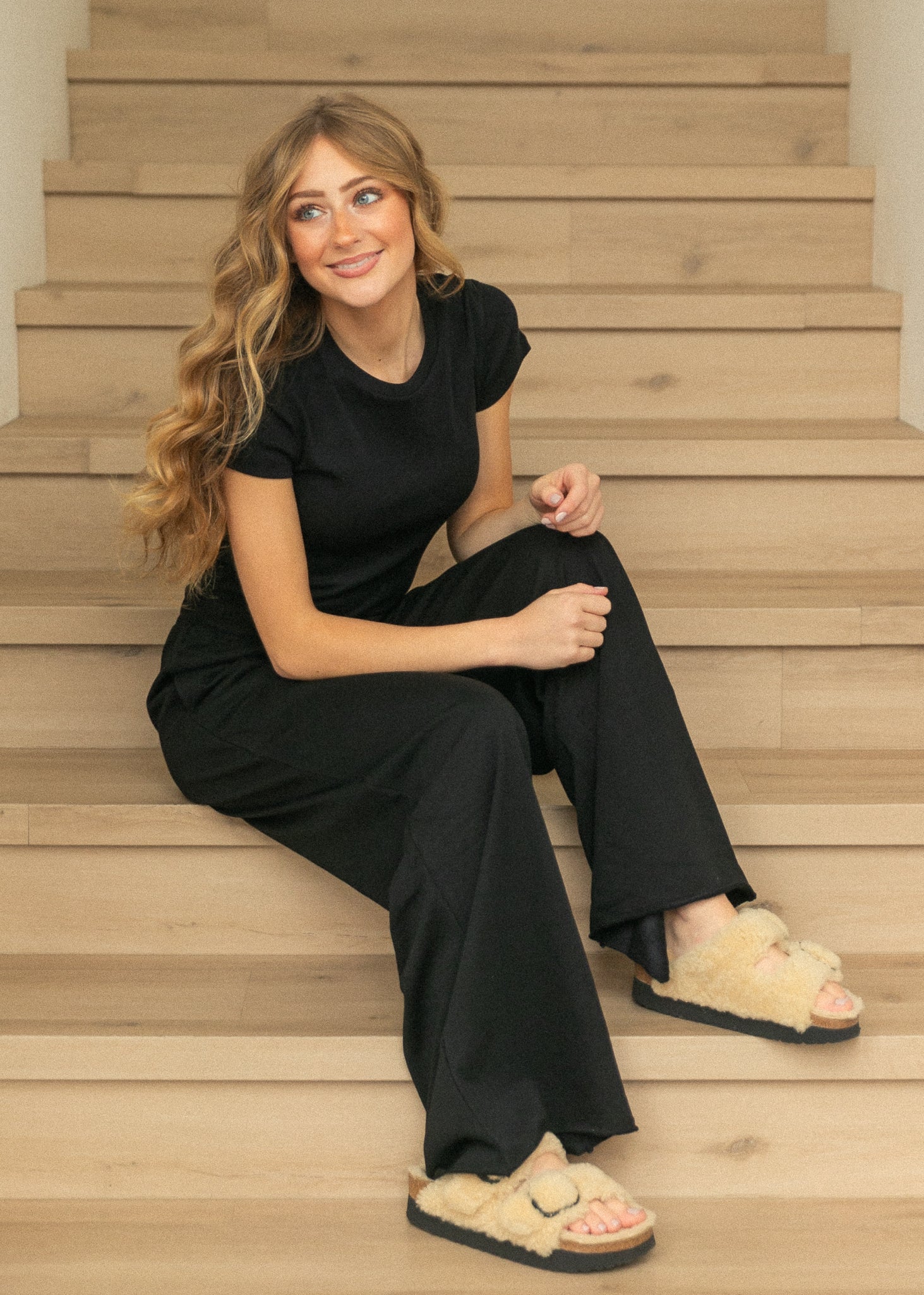 Relaxed Wide Leg Sweatpants FF Pants