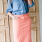 Remi Coral Midi Skirt - FINAL SALE IC Skirts