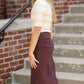 Remi Currant Denim Midi Skirt - FINAL SALE IC Skirts