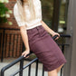 Remi Currant Denim Midi Skirt - FINAL SALE IC Skirts