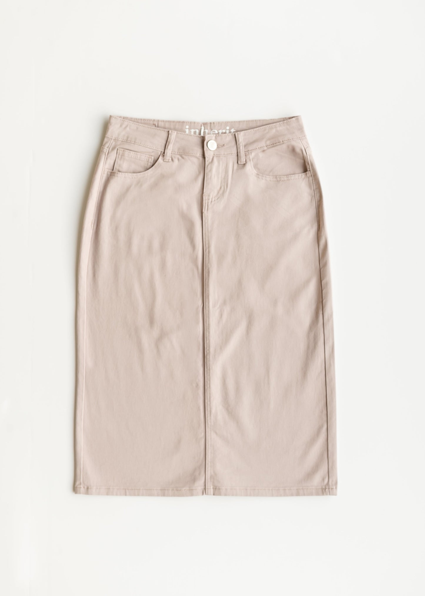 Remi Lilac Denim Midi Skirt IC Skirts