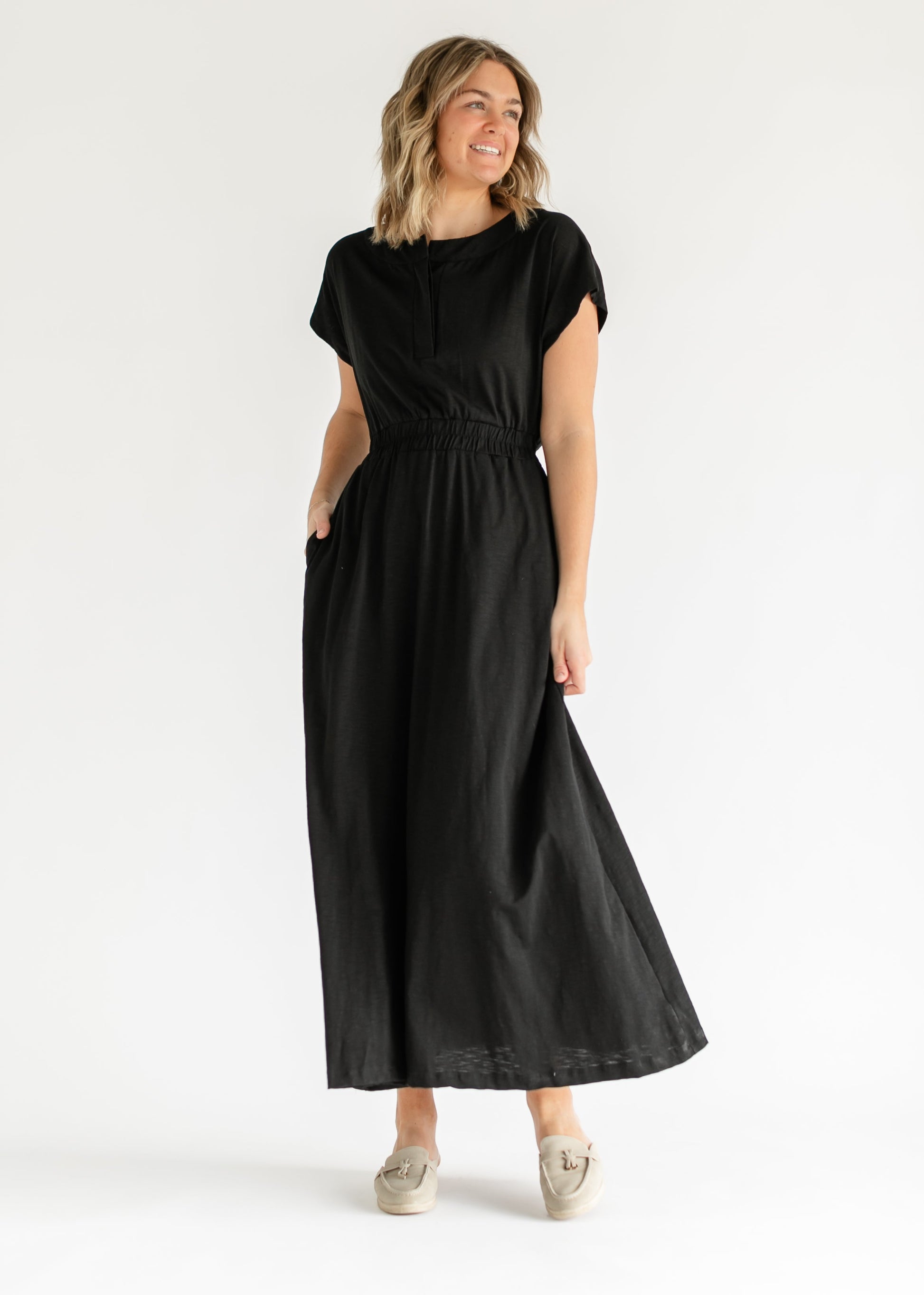 essentials maxi dress Spanx Air Essentials Maxi Dress in Spanx Red