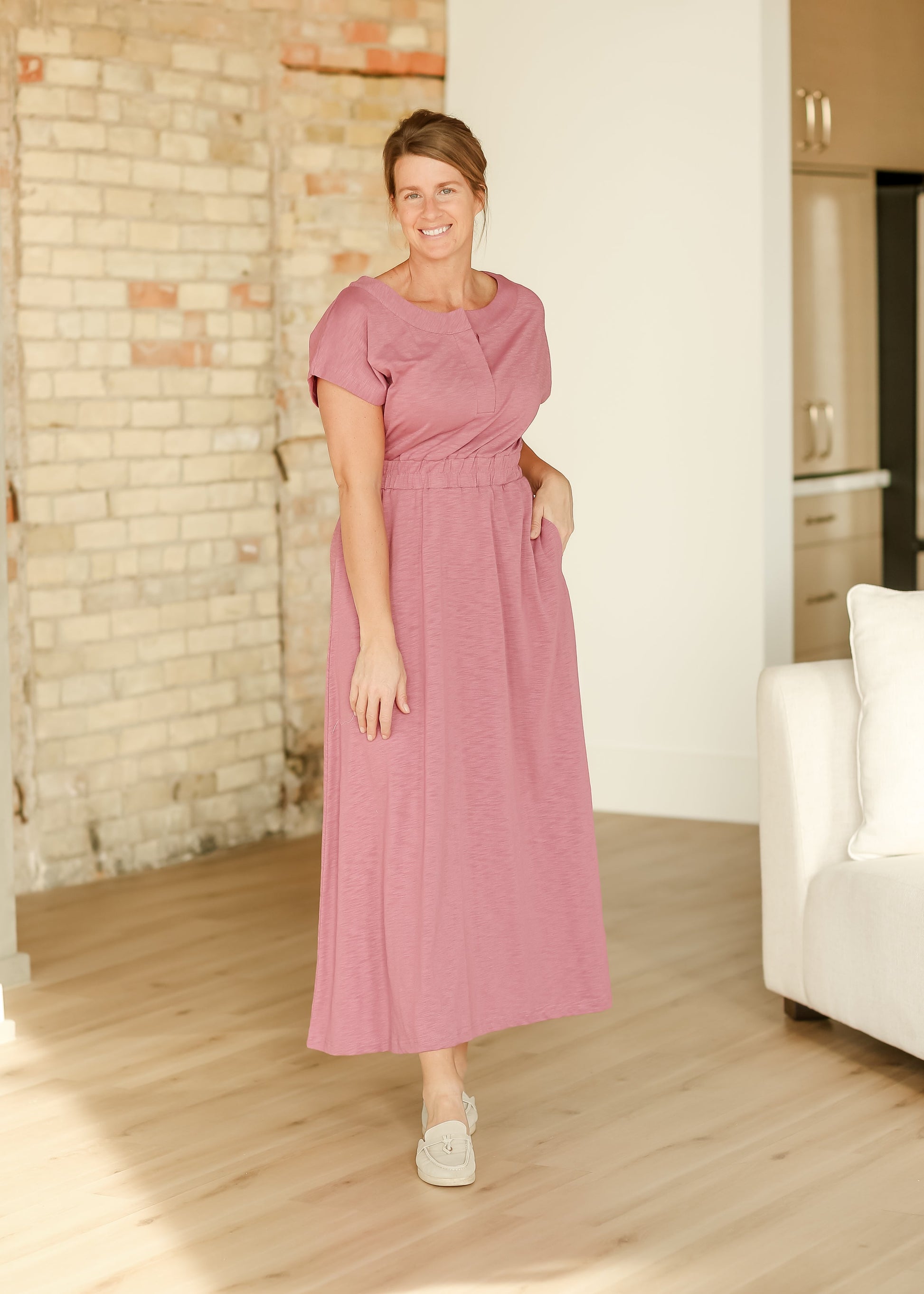 Reva Essential Maxi Dress - FINAL SALE Mulberry / XS Reva Essential Maxi Dress - FINAL SALE Mulberry / XS