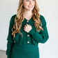 Ribbed Emerald Knit Set FF Tops