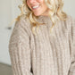 Ribbed Knit Crewneck Sweater FF Tops