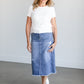 Ribbed Knit Short Sleeve T-Shirt FF Tops