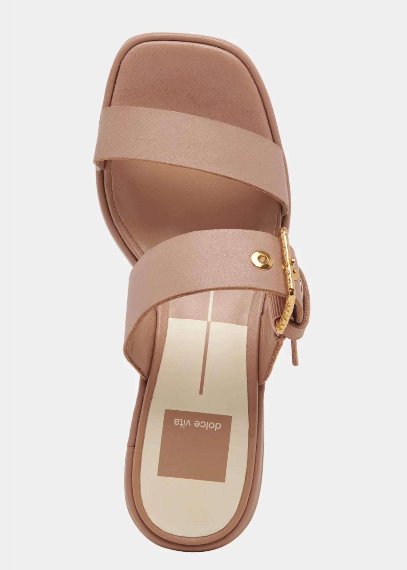 Riva Cafe Leather Buckle Sandals Shoes