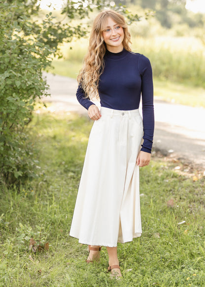 Ronan Mock Neck Top FF Tops
