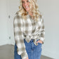 Rory Button Up Plaid Top FF Tops