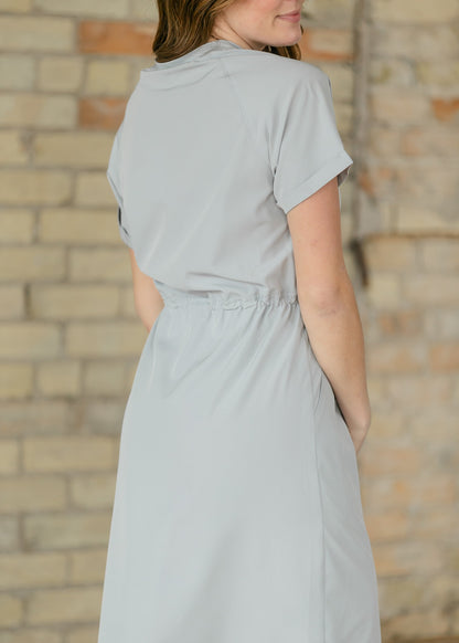 Rory Cloud Blue Short Sleeve Athletic Dress IC Dresses
