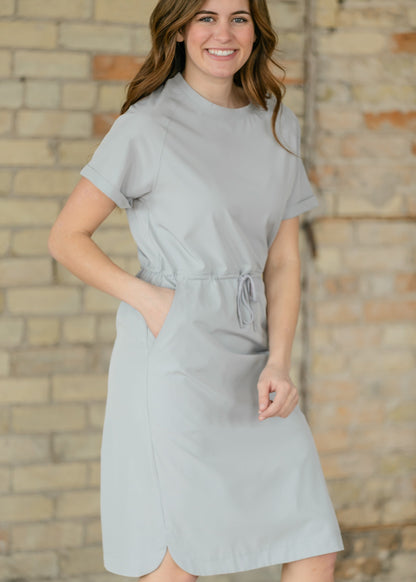 Rory Cloud Blue Short Sleeve Athletic Dress IC Dresses
