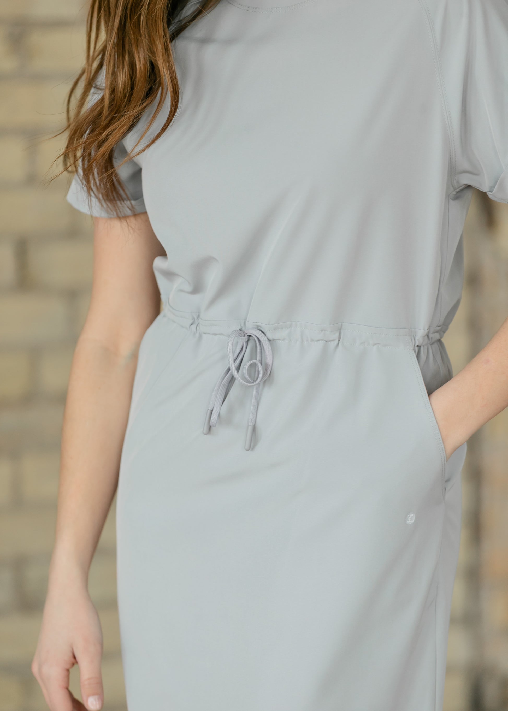 Rory Cloud Blue Short Sleeve Athletic Dress IC Dresses