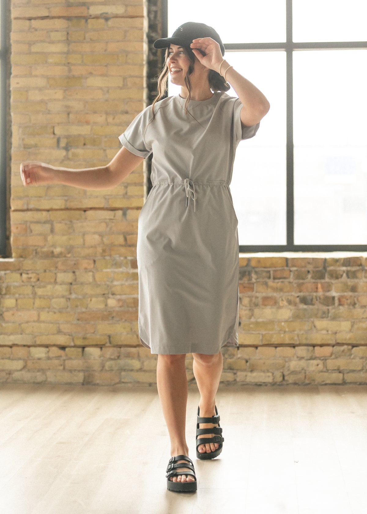 Rory Cloud Blue Short Sleeve Athletic Dress IC Dresses
