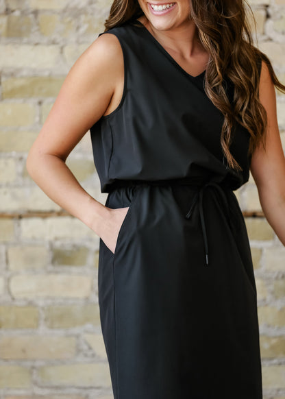 Rory Sleeveless Athletic Midi Dress IC Dresses