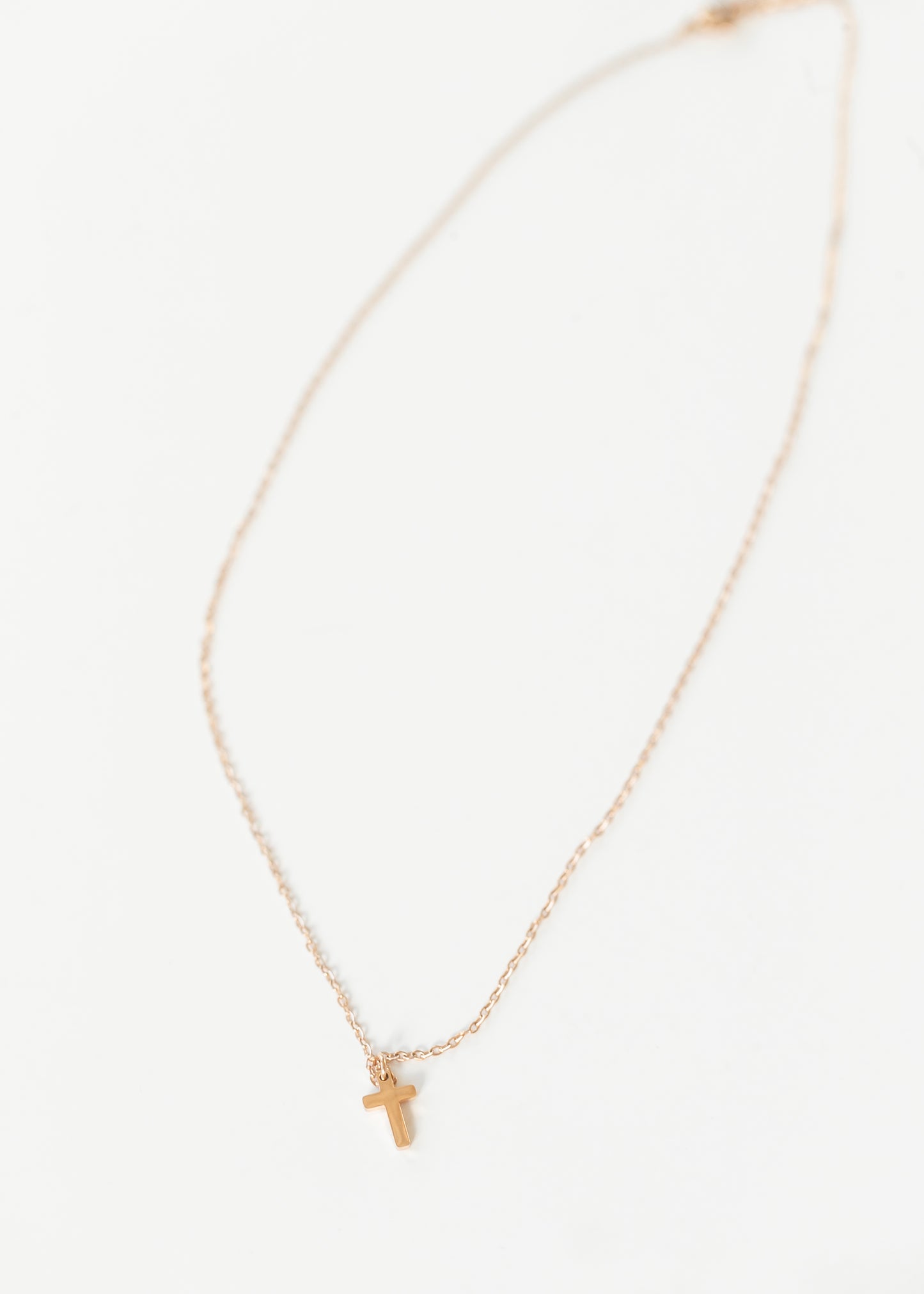Rose Gold Cross Necklace Accessories
