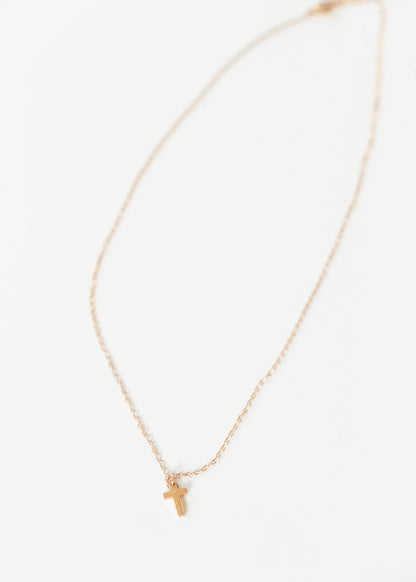 Rose Gold Cross Necklace Accessories