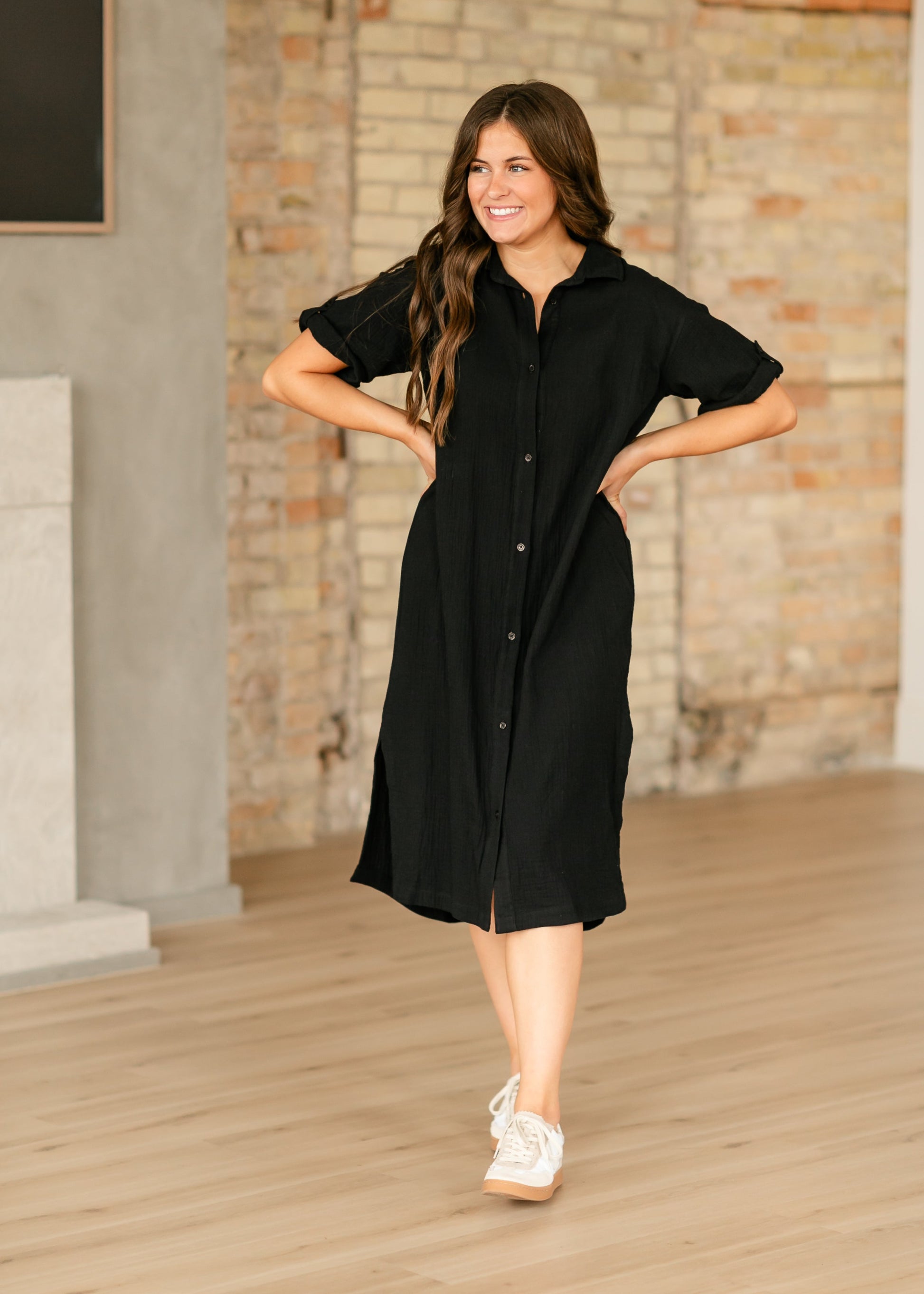 Rosella Cotton Gauze Dress - FINAL SALE XS Rosella Cotton Gauze Dress - FINAL SALE XS