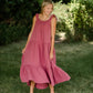 Rosewood Gauze Tiered Midi Dress - FINAL SALE FF Dresses