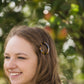 Round Cut Tortoise Hair Pin Accessories
