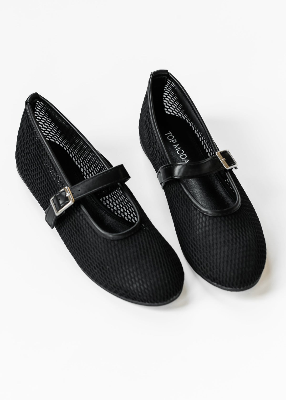Round Toe Mesh Ballet Flat - FINAL SALE