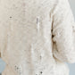 Rowe Boatneck Distressed Sweater FF Tops