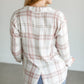 Rumi Button Up Plaid Top FF Tops