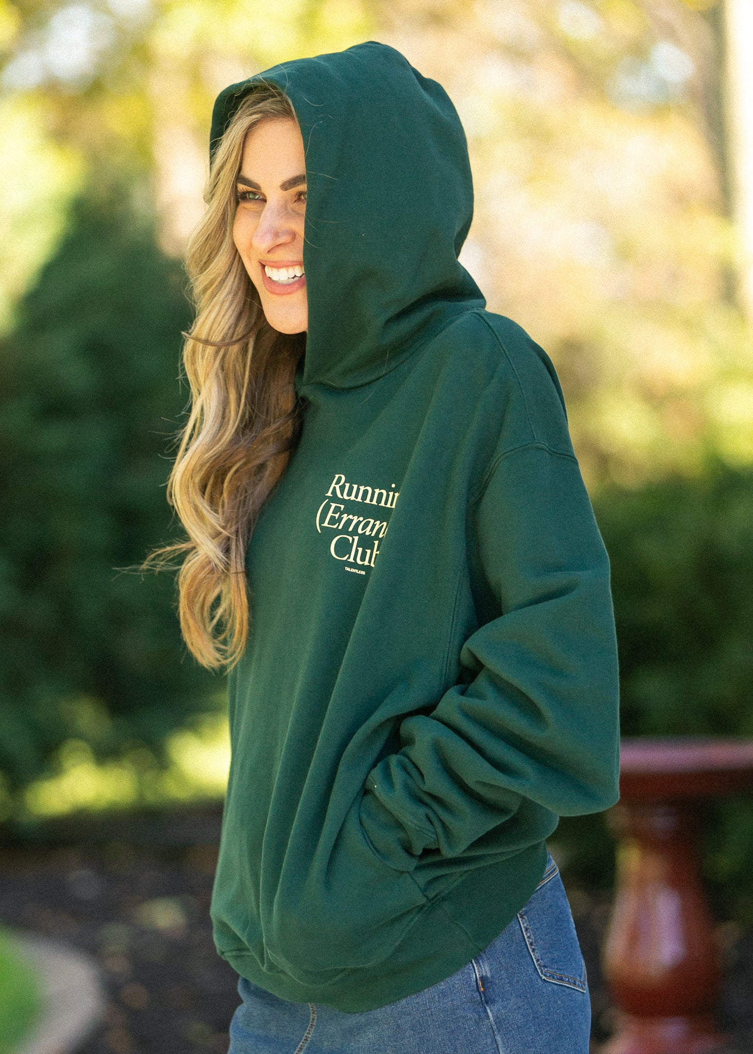 Running Errands Club Hoodie FF Tops
