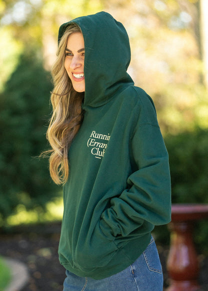 Running Errands Club Hoodie FF Tops