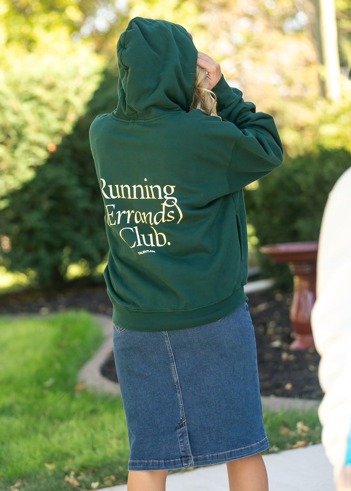 Running Errands Club Hoodie FF Tops