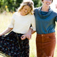 Rusty Floral Flowy Midi Skirt - FINAL SALE Skirts